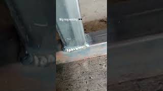 beginner welder #welding #svarka #migwelding ##uzbekistan