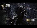 Chris Redfield vs Head Lycan Boss fight Resident Evil 8 VILLAGE 