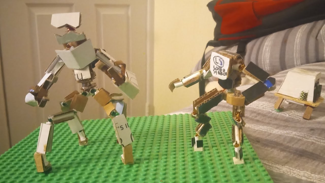 cardboard figures stop motion @Loft_Studios - YouTube