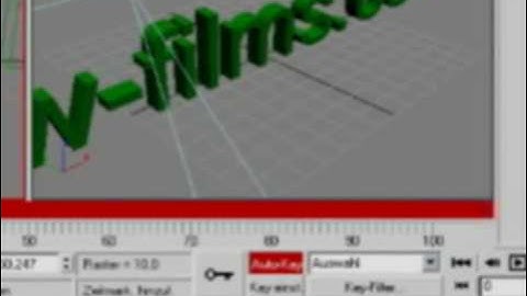How to make a 3D text in 3Dsmax