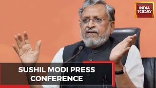 Sushil Modi Press Conference LIVE | BJP Press Conference On Bihar Politics | India Today LIVE