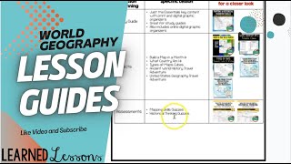 Mapping Skills Lesson Plan Overview