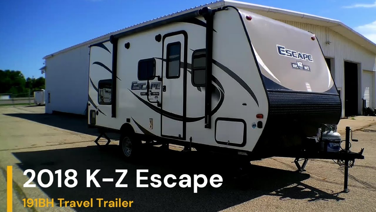 2018 K Z Escape 191BH - YouTube