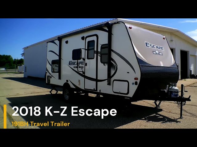 2018 K Z Escape 191BH - YouTube