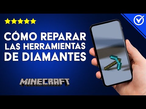 ¿Cómo reparar mis herramientas de diamante y picos de MINECRAFT?