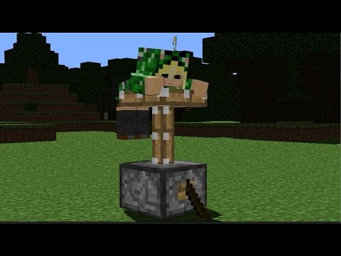 マインクラフト アニメ モンスターな彼女達はピストンの使い方が分からない Minecraft Animation How To Use Piston Part2 Youtube