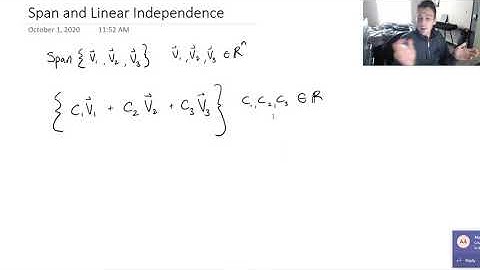 Span and Linear Independence