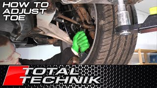How to Adjust Toe In or Toe Out on your Front Wheels