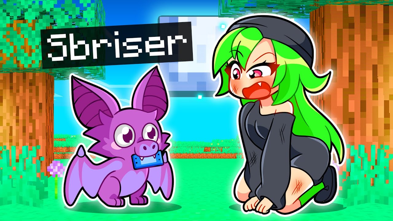 DIVENTO UN PIPISTRELLO CUCCIOLO SU MINECRAFT!!