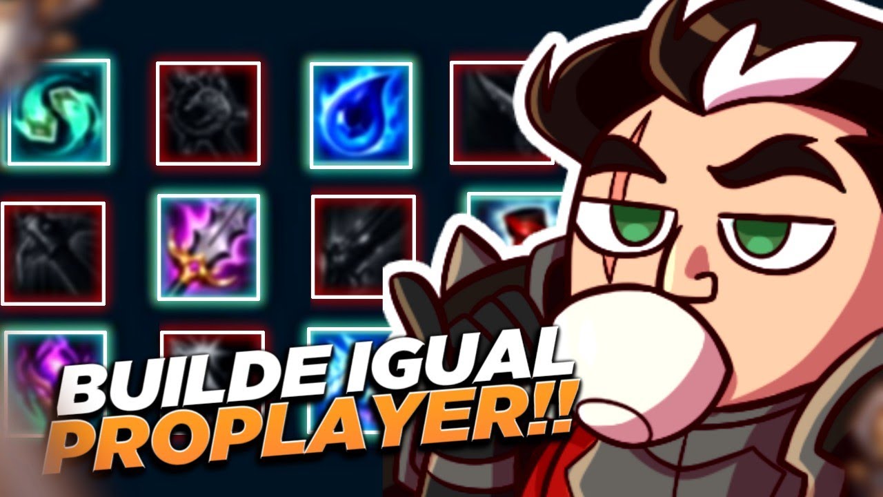 VOCÊ NAO SABE BUILDAR da maneira certa no wild Rift