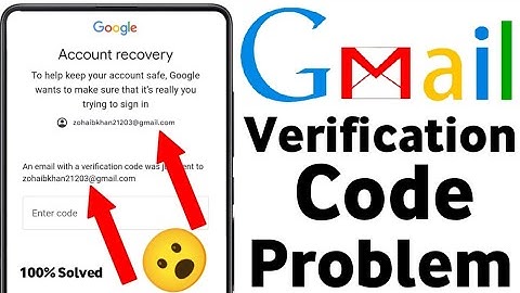 Google verification code problem || Gmail account recovery without gmail verification code New Trick
