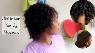 KEEP YOUR DRY HAIR SUPPER MOISTURIZED WITHOUT WASHING / moisturized and soft for weeks|Jenny’s Glow screenshot 4