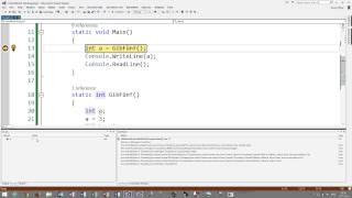 09 Calling static methods in C#