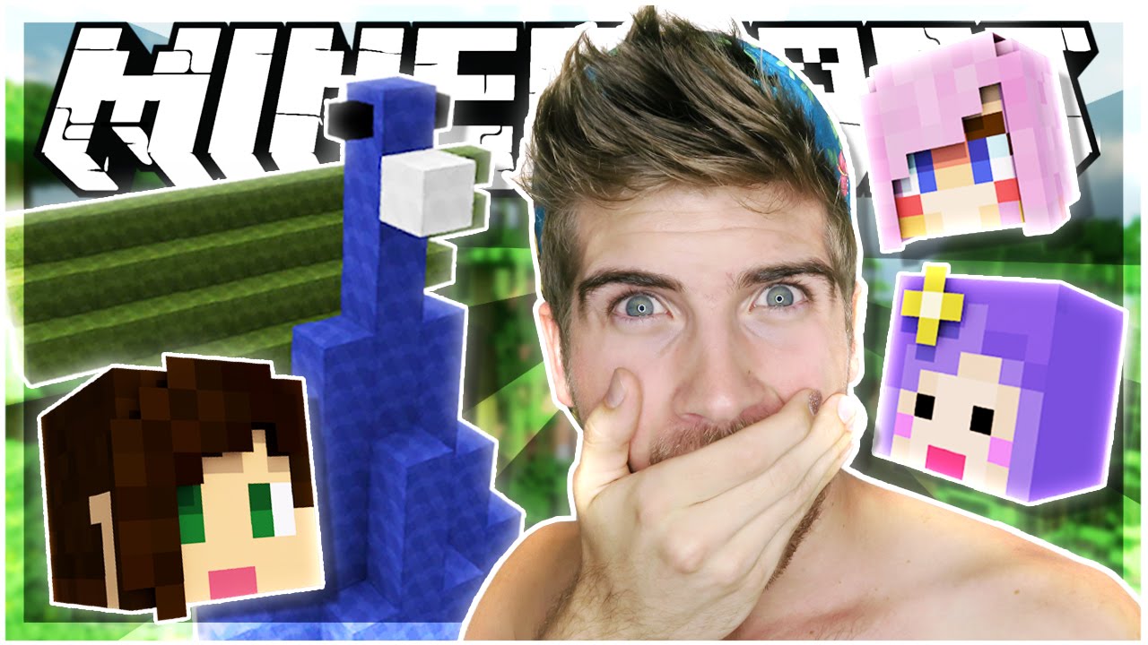 HILARIOUS PEACOCKS?! | BUILD BATTLE w/ STACY, TIFFANY AND LIZZIE! | Minecraft