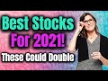 Best Stocks For 2021! Growth Stocks I'm Buying That Could Double!