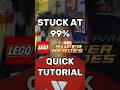 Are You Stuck At 99 Lego Marvel Superheroes Tutorial Lego Marvel Fantasticfour
