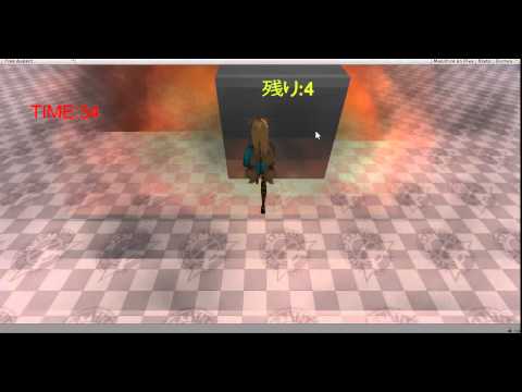 Unityちゃん爆破ゲーム