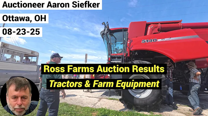 Auction Results Case IH Tractors MX305 | 7240 | 1086 | 5140 AFS Combine - Farm Equipment - 08-23-25