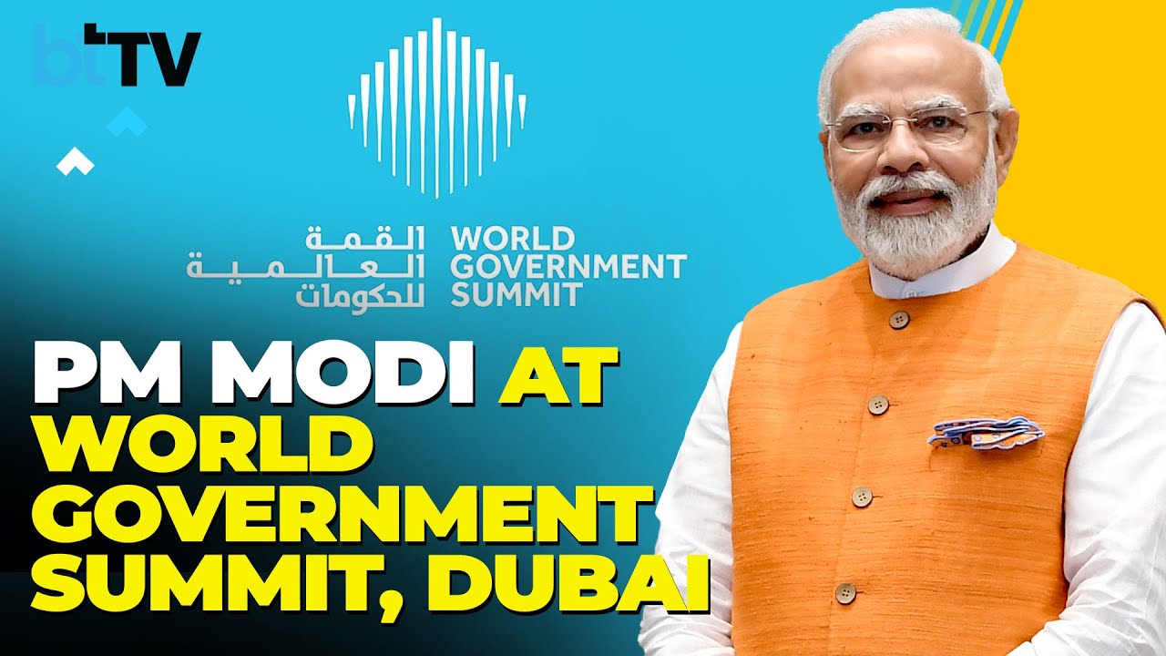 PM Modi Attends The World Government Summit In Dubai, UAE YouTube