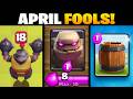 History of April Fools Pranks in Clash Royale