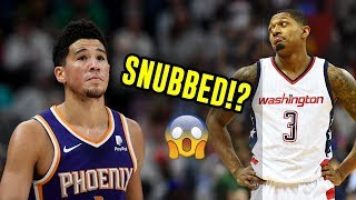 Devin Booker \& Bradley Beal SHOULD BE HEATED! 🤬FULL Reaction To NBA All-Star Game Rosters!