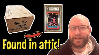 Forgotten Childhood Michael Jordan Rookie Card Found In Mom's Attic!