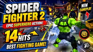 💪 Spider Fighter 2 Super Hero Attack | Crazy Action On Gameplay screenshot 5