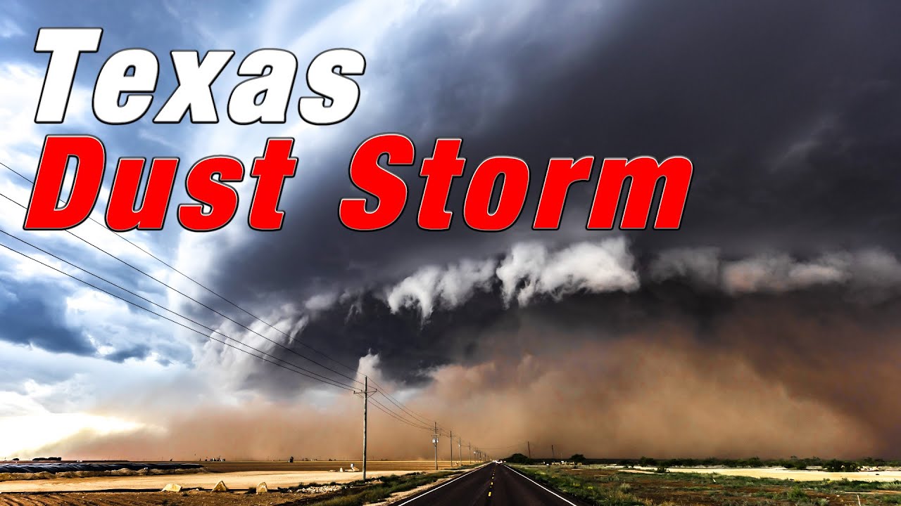 Dust Storm Intercept - Texas Supercell Encounter 19 May, 2023 - YouTube
