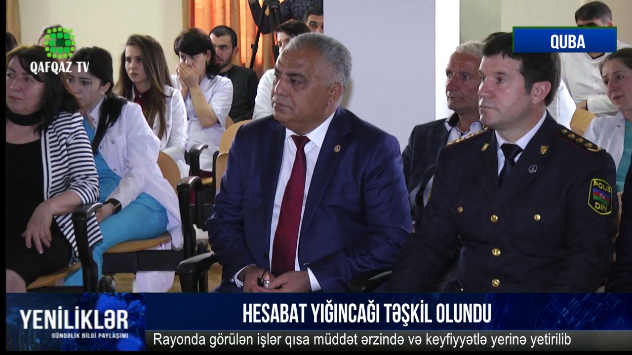 Qubada Hesabat Yığıncağı Təşkil Olundu (2018)