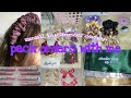 studio vlog 8: attending online class, packing orders, new scrunchie colors