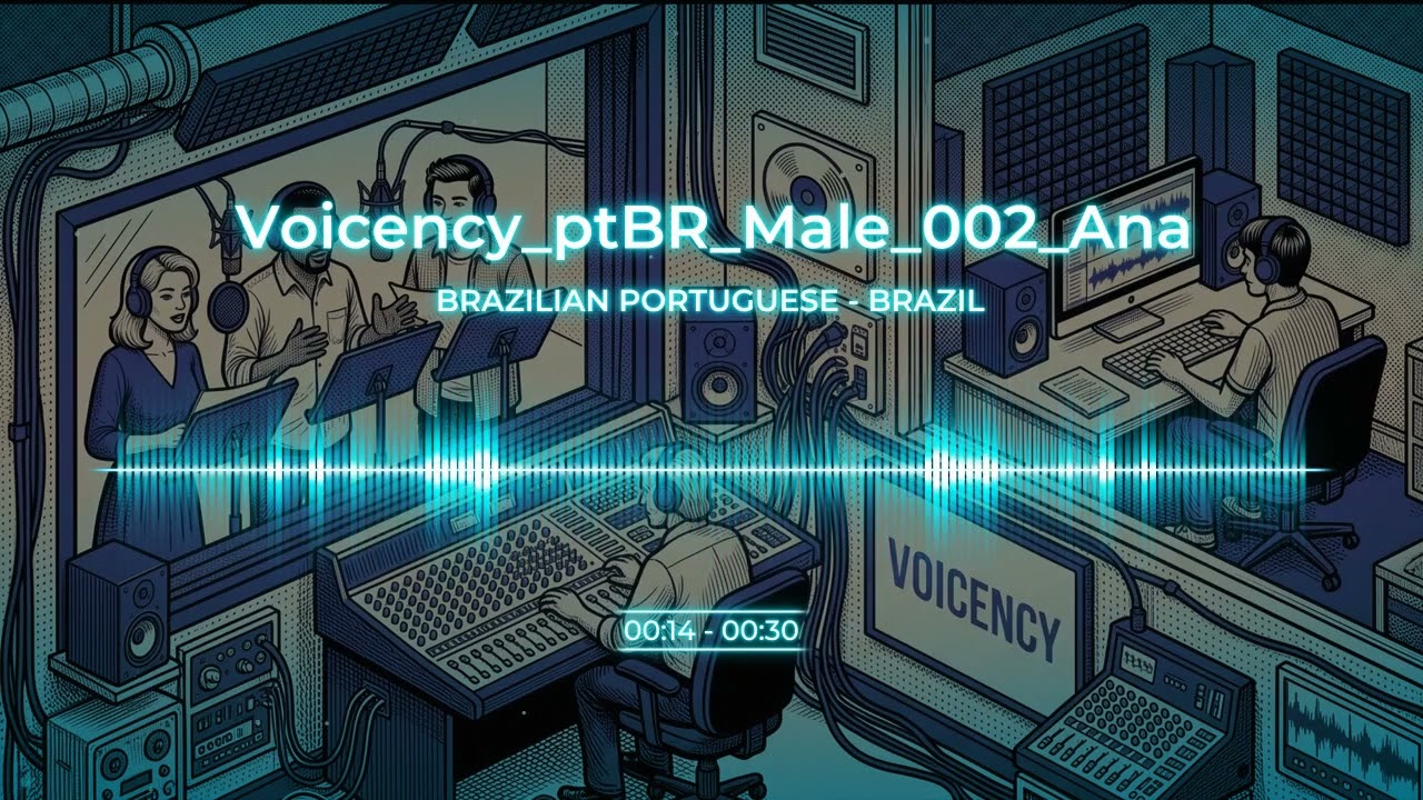 Brazilian Portuguese Male Voice - Voicency_ptBR_Male_002_Ana