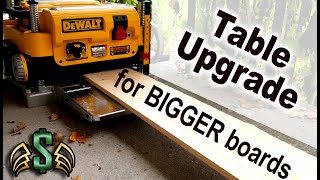 DeWalt Planer Extension Table (DW7351) | How To Install on DW735
