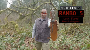 ¿Qué cuchillo está en Rambo última sangre?