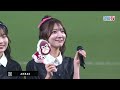08/28 統一 VS 樂天 賽前,日本人氣女團AKB48,由成員伊藤百花代表開出精采好球