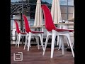 Schalenstuhl UFO | Kunststoff | Stapelbar | Designerstuhl, Retrostuhl