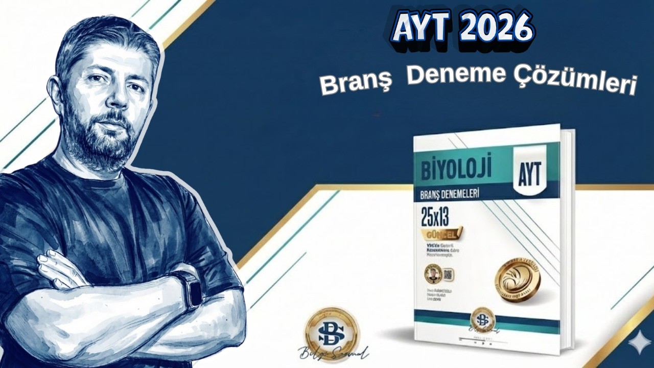 BİLGİ SARMAL 2026 AYT BİYOLOJİ BRANŞ DENEME ÇÖZÜMLERİ  14. DENEME