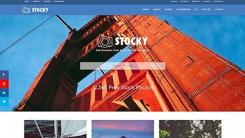 JoomlaXTC Stocky: Joomla Template Intro Tutorial