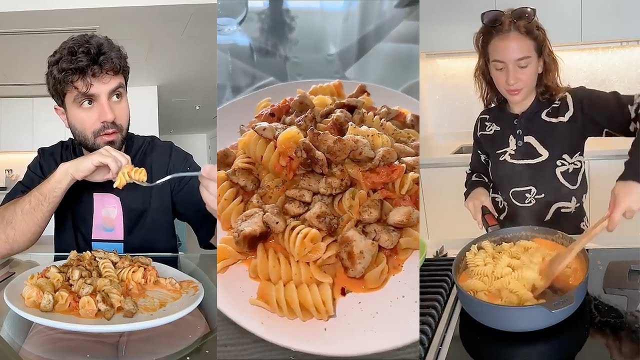 باستا الدجاج 😋👩‍🍳🍝 Cooking with Sara