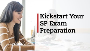 Kickstart your SP exam preparation