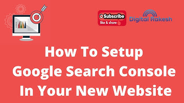 How to setup google search console in your new website in several steps || SEO || Digital Rakesh
