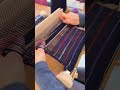 Beginner rigid heddle weaving loom kit UK. #weaving #rigidheddleloom #firsttimeweaver #scarfweaving
