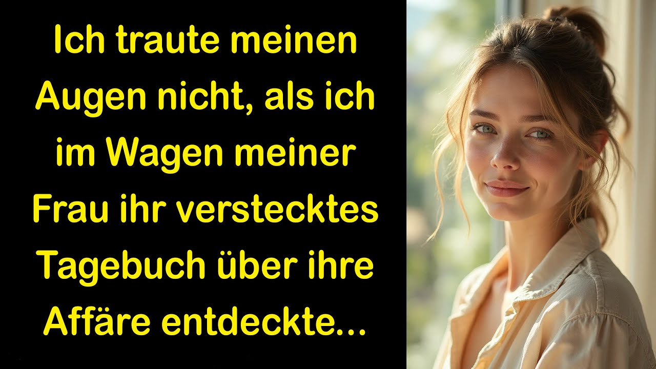 Ich fand ihr geheimes Affären-Tagebuch im Auto – und ging, ohne ein Wort zu sagen