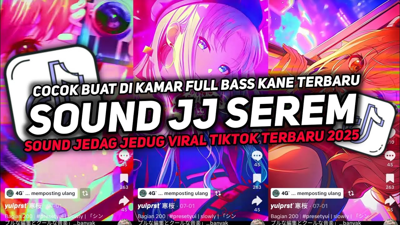 DJ SOUND JJ SEREM V13 FULL BASS GACOR KANE COCOK BUAT KAMAR MENGKANE VIRAL TIKTOK TERBARU 2025🎧