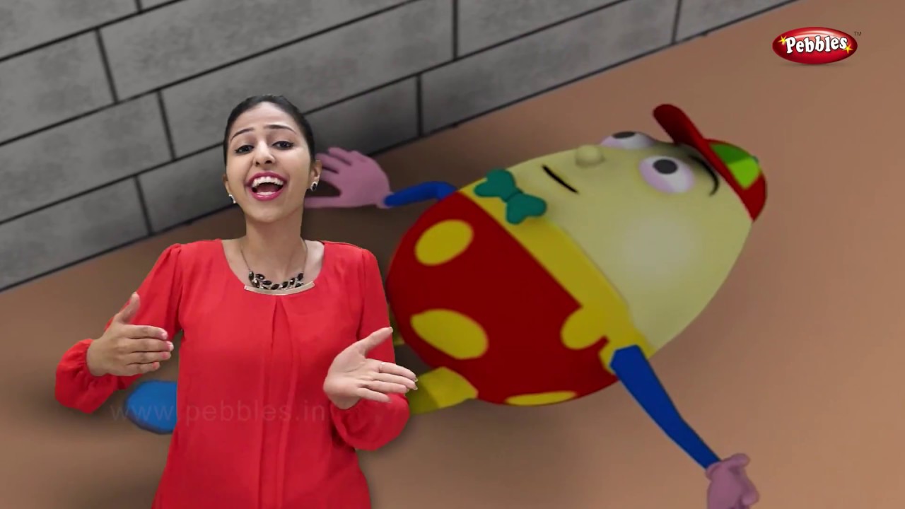 Humpty Dumpty Rhyme With Actions | Action Songs For Kids | 3D Nursery ...
