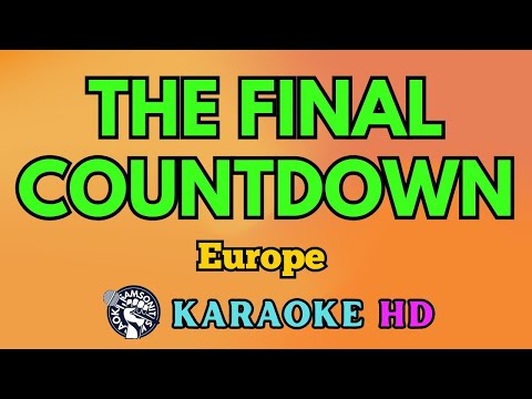 Video thumbnail for The Final Countdown KARAOKE by Europe 4K HD @samsonites