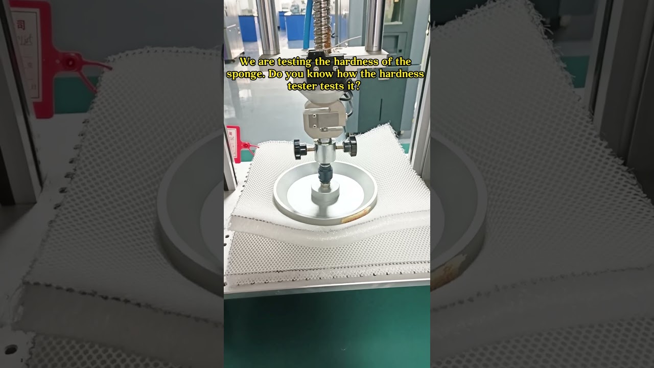 Sponge foam indentation hardness tester 