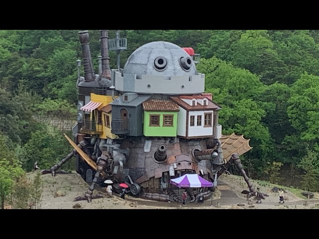 ハウルの微妙に動く城@魔女の谷 - YouTube