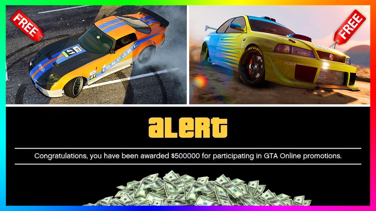 Rockstar Games Is Giving ALL Players FREE Money In GTA 5 Online - NEW Vehicle Rewards & MORE!