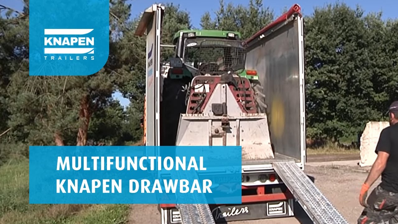 Multifunctional KNAPEN drawbar - YouTube