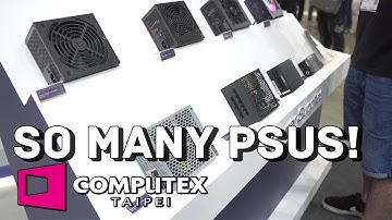 Silverstone @ Computex 2019 - Small But Powerful Power Supplies!